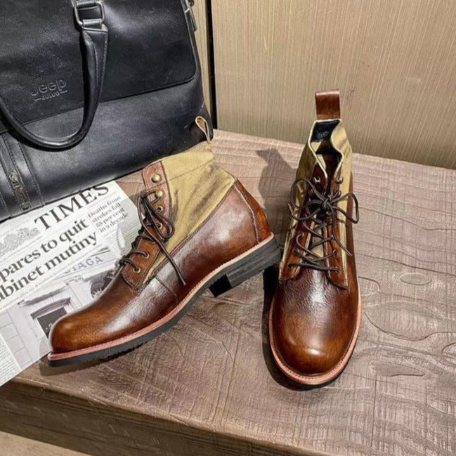 Drune | Echtes Leder Stiefel