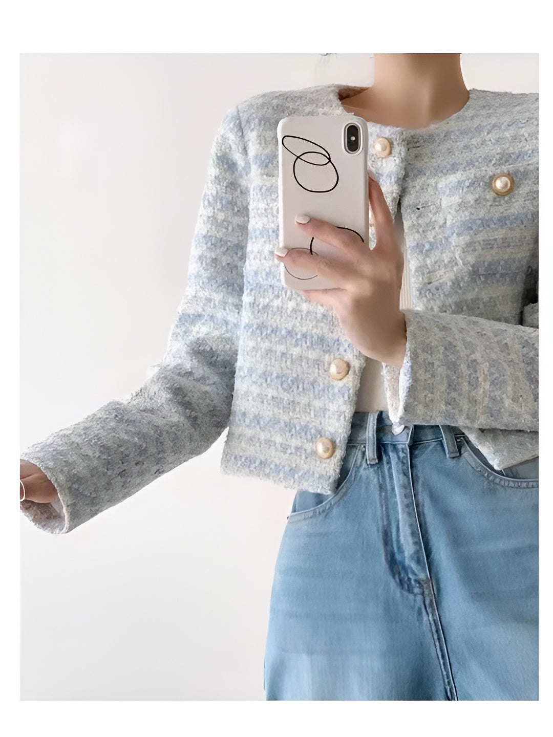 Drune | Elegante Damen Tweed Blazer