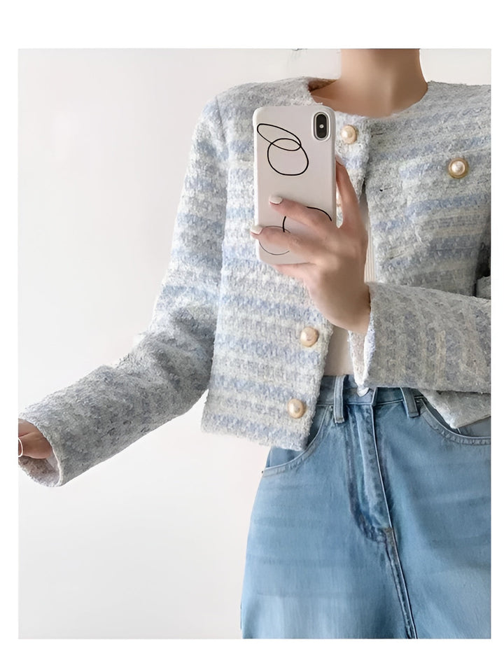 Drune | Elegante Damen Tweed Blazer