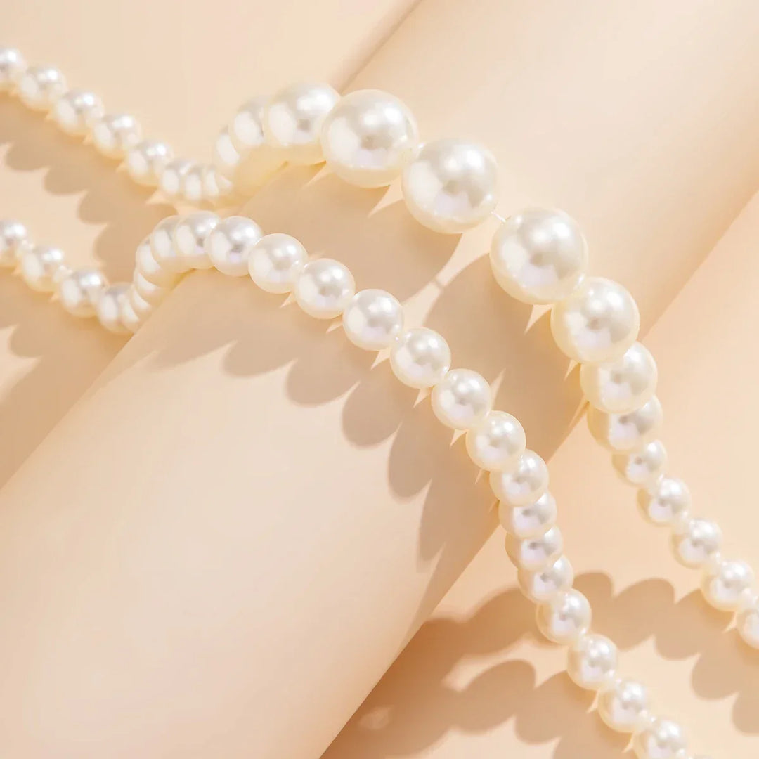 Drune | Verziertes Double Layer Halsketten Satz Für Damen