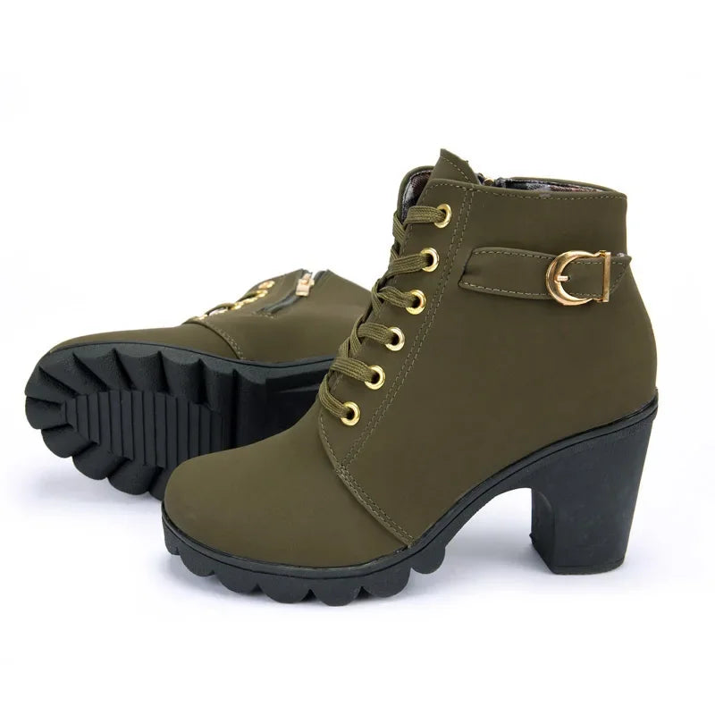 Drune - Elegante Damen-Schnürpumps