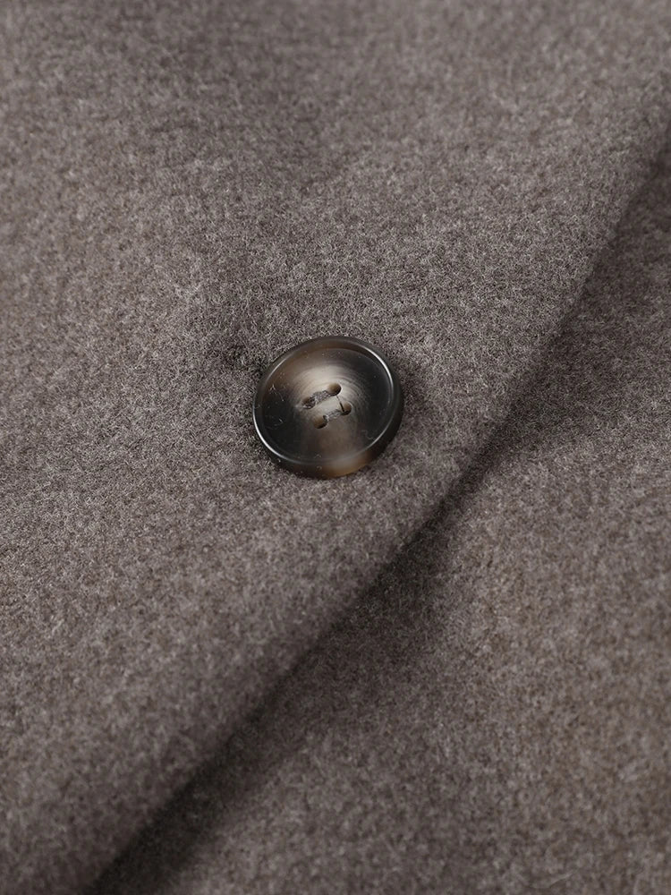 Drune | Eleganter Blazer mit einreihigen Knöpfen und V-Ausschnitt