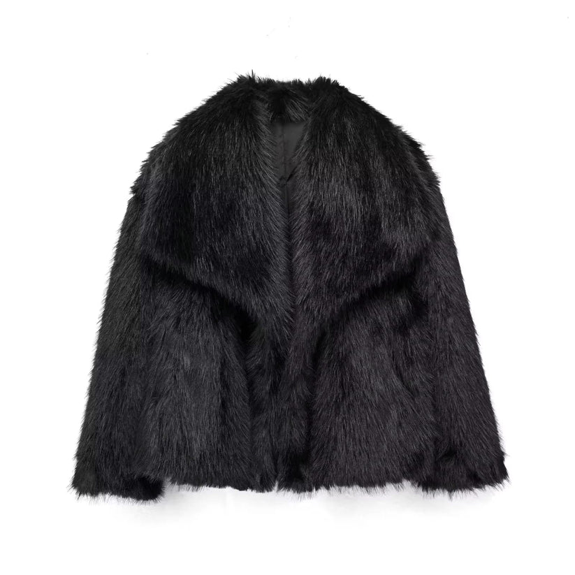 Drune | Pelzjacke für Damen Luxus und Komfort Perfekt für Den Winter