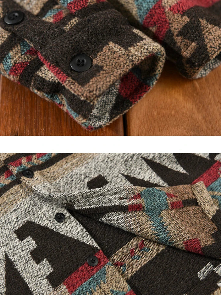 Drune - Vintage Langärmelige Jacke für Herren