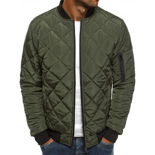 Drune | Baumwolljacke mit Rautenmuster