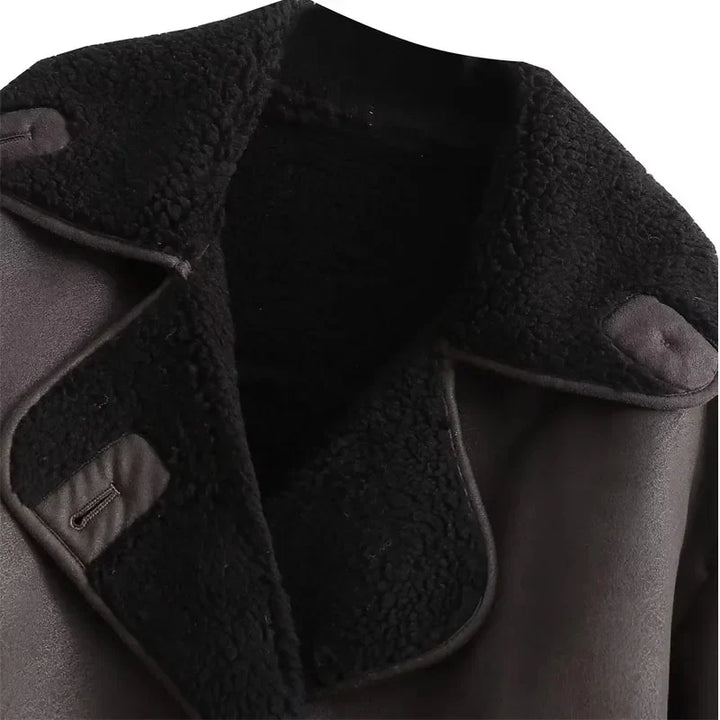 Drune | Warme Jacke aus Wollmischung