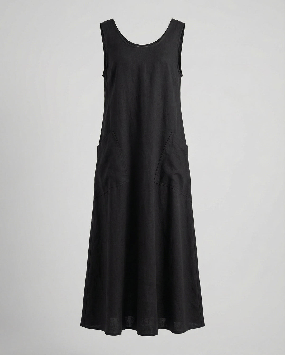 Drune | Vintage Ärmelloses Plus Size Kleid