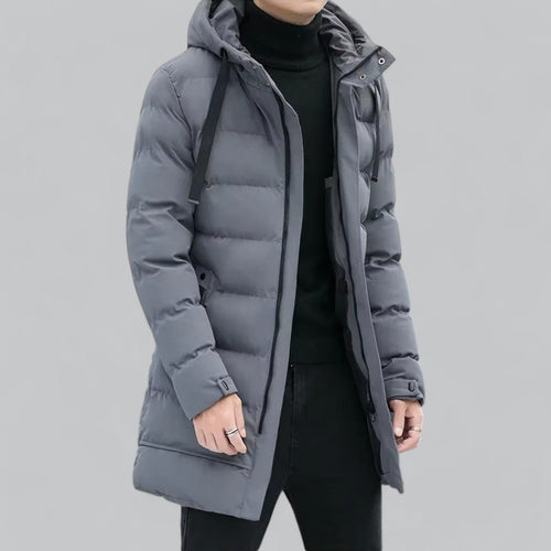 Drune | Elegante lange Winterjacke für Männer