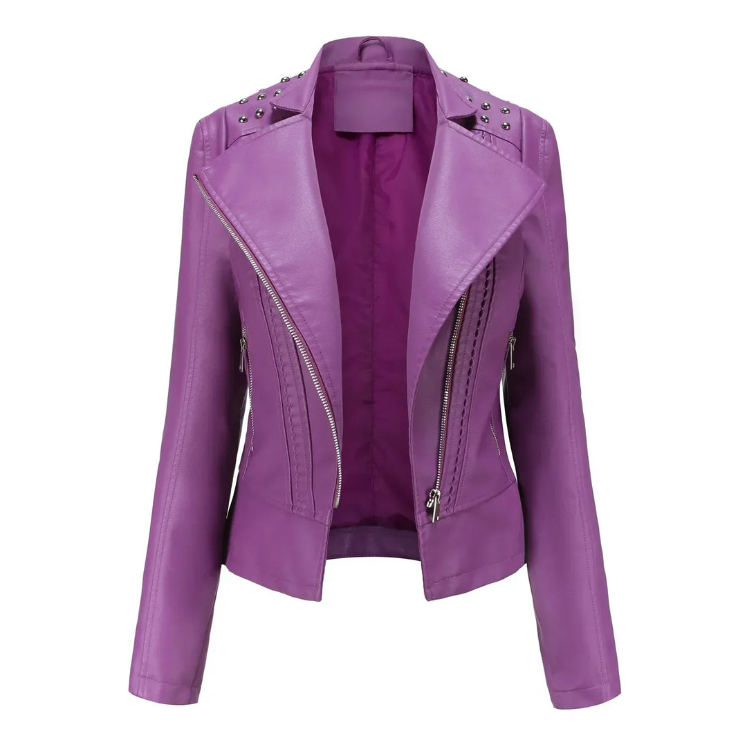 Drune | Elegante Slim-Lederjacke