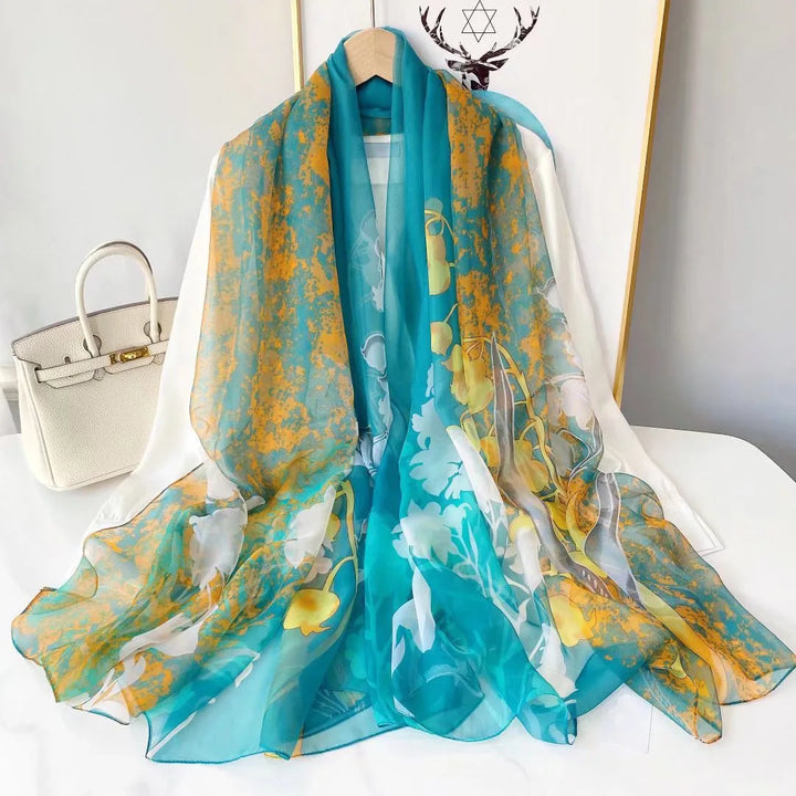 Drune | Seidenschal Mit Elegantem Design Und Weicher Textur Für Kalte Tage Stil