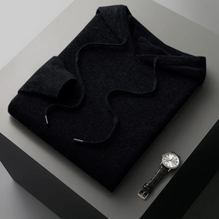 Drune | Hoodie Aus Wollmix Wolle Warm und Bequem