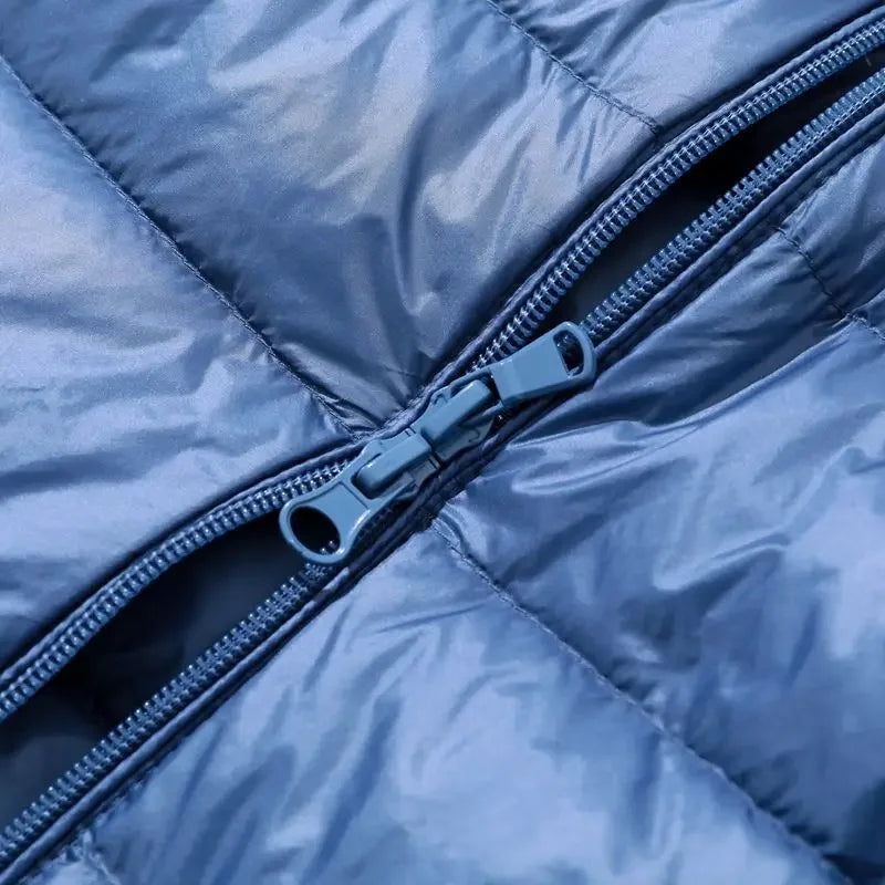 Drune | Pufferjacke - Daunenjacke Leicht Packbar - Abnehmbare Kapuze
