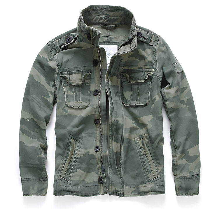 Drune | Scout Denim Cargo Jacke