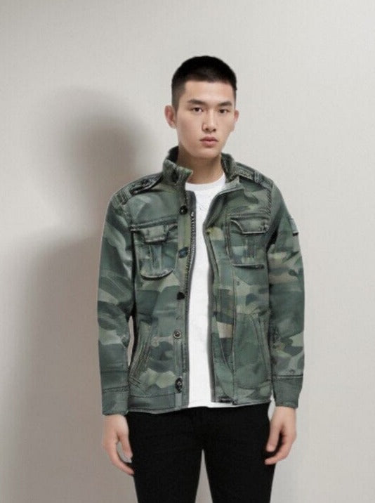 Drune | Scout Denim Cargo Jacke