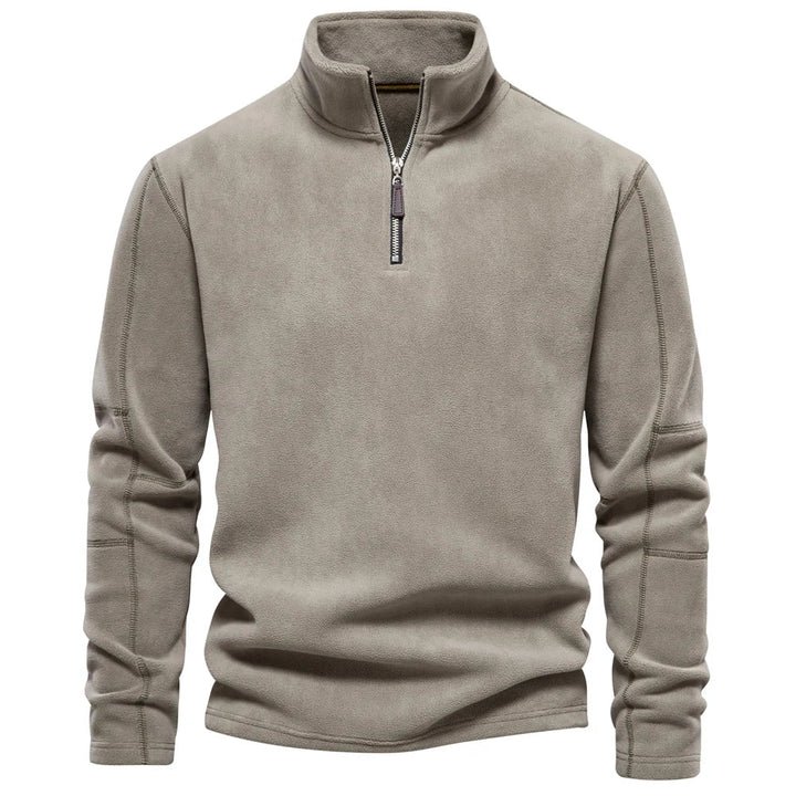 Drune | Weiches Fleece Sweatshirt mit Reißverschluss Warm und Komfortabel Ideal Für Kaltes Wetter