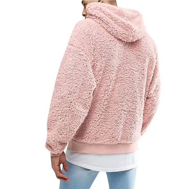 Drune | Hoodie mit Weichem Sherpa-textur Polyester-fleece Komfortabel und Trendy