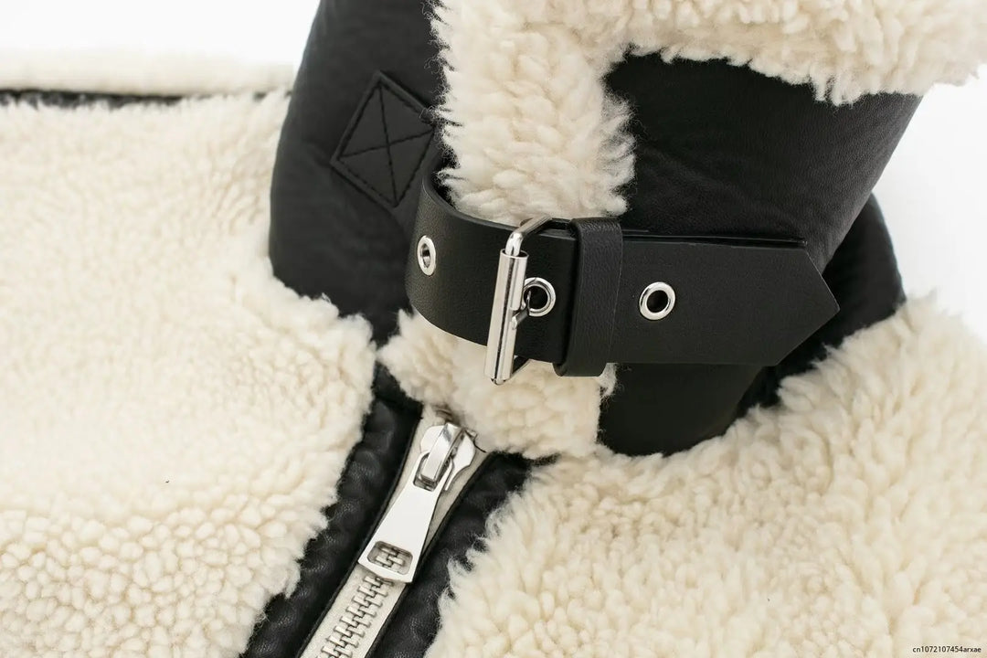 Drune | Gemütliche Kunstfell-Winterjacke