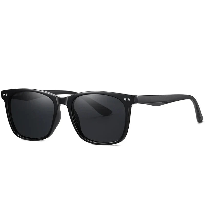 Drune | Klassische Sonnenbrille mit transparentem Rahmen