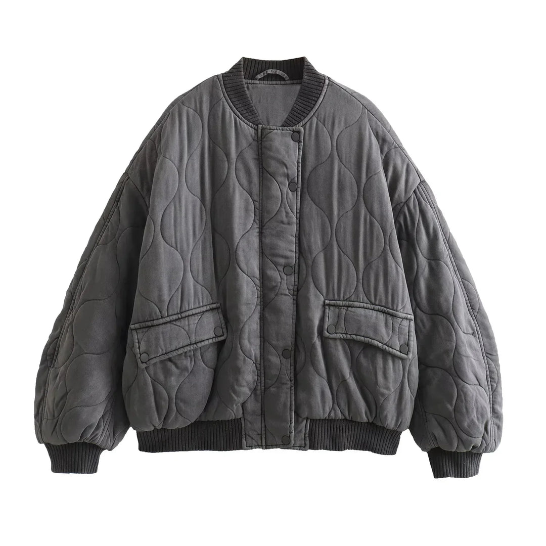 Drune | Retro Lässige Bomberjacke