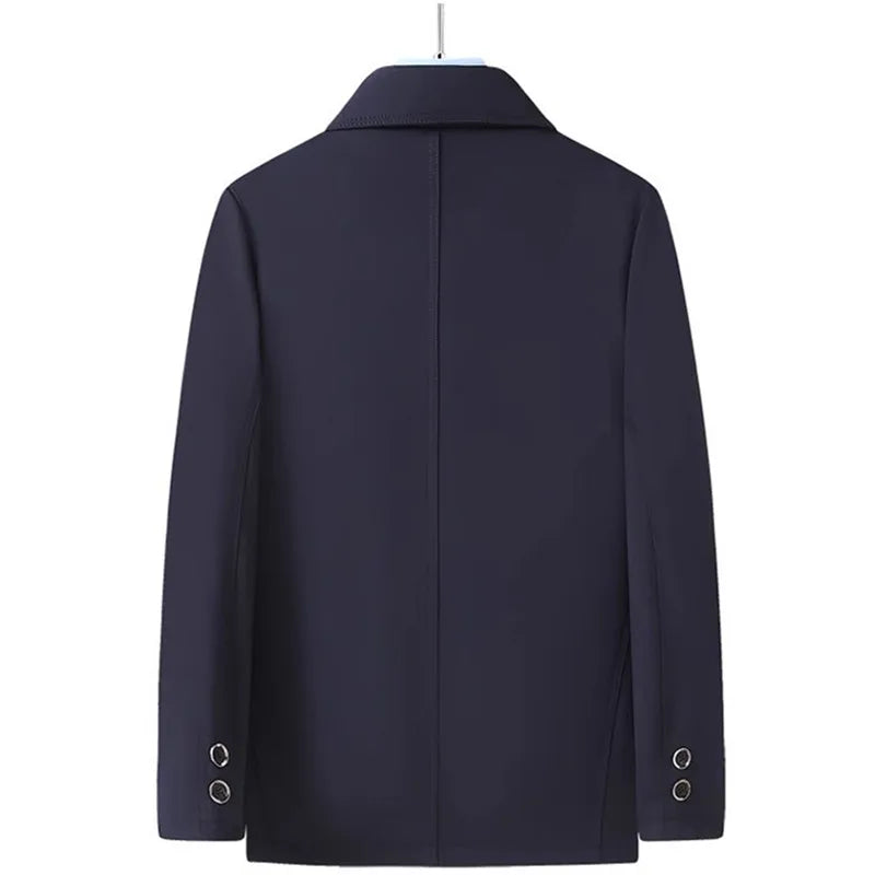Drune | Freizeitjacke mit aufgesetzten Taschen und Knöpfen - Samuel