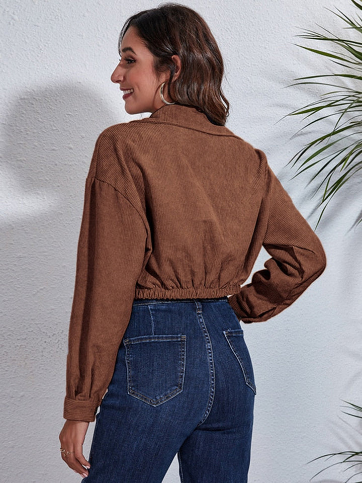 Drune | Einfarbiger Mantel für Damen
