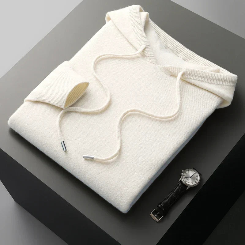 Drune | Hoodie Aus Wollmix Wolle Warm und Bequem