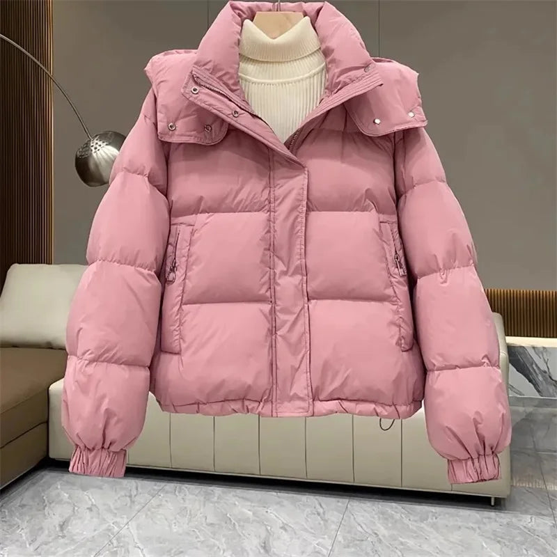 Drune | Lässige Winter Pufferjacke