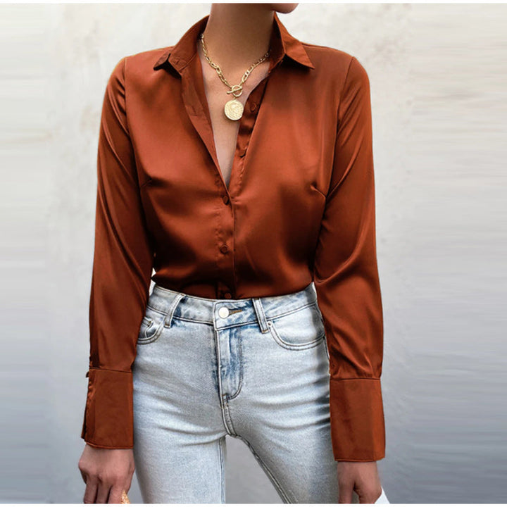 Drune | Satin-Bluse - Die perfekte Bluse für jeden Anlass!