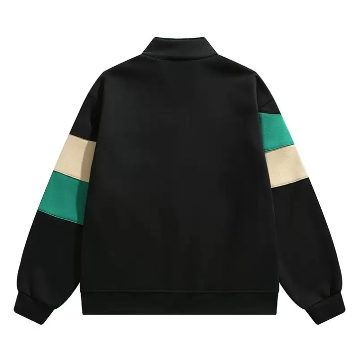 Drune | Sportjacke mit Reißverschluss und Farbblockierung - Ardan