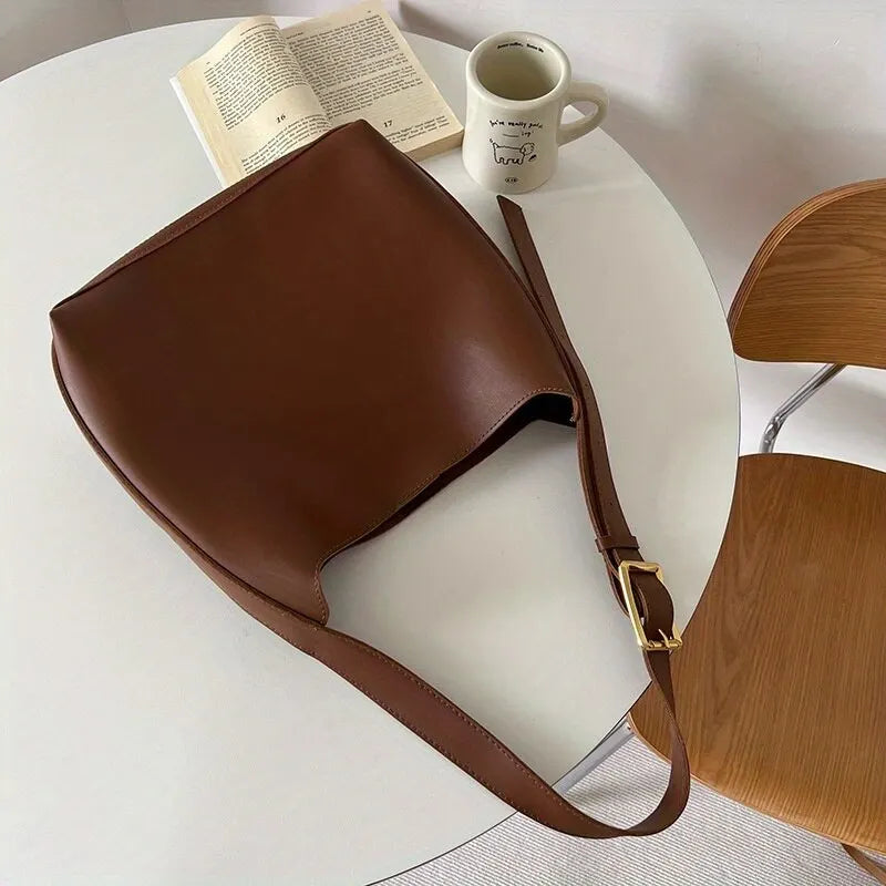 Drune | Luxus Leder Schultertasche