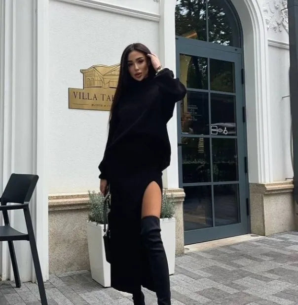 Drune | Strickrollkragen Für Elegante Outfits