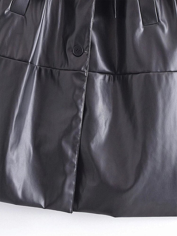 Drune | Imitationslederjacke für Damen