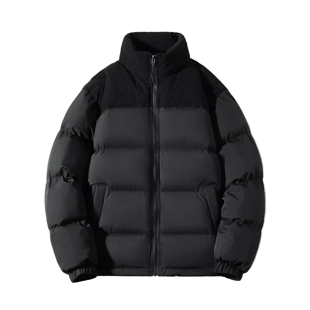 Drune | Steppjacke Winter Outdoor Pufferjacke Warm Gepolstert Freizeit