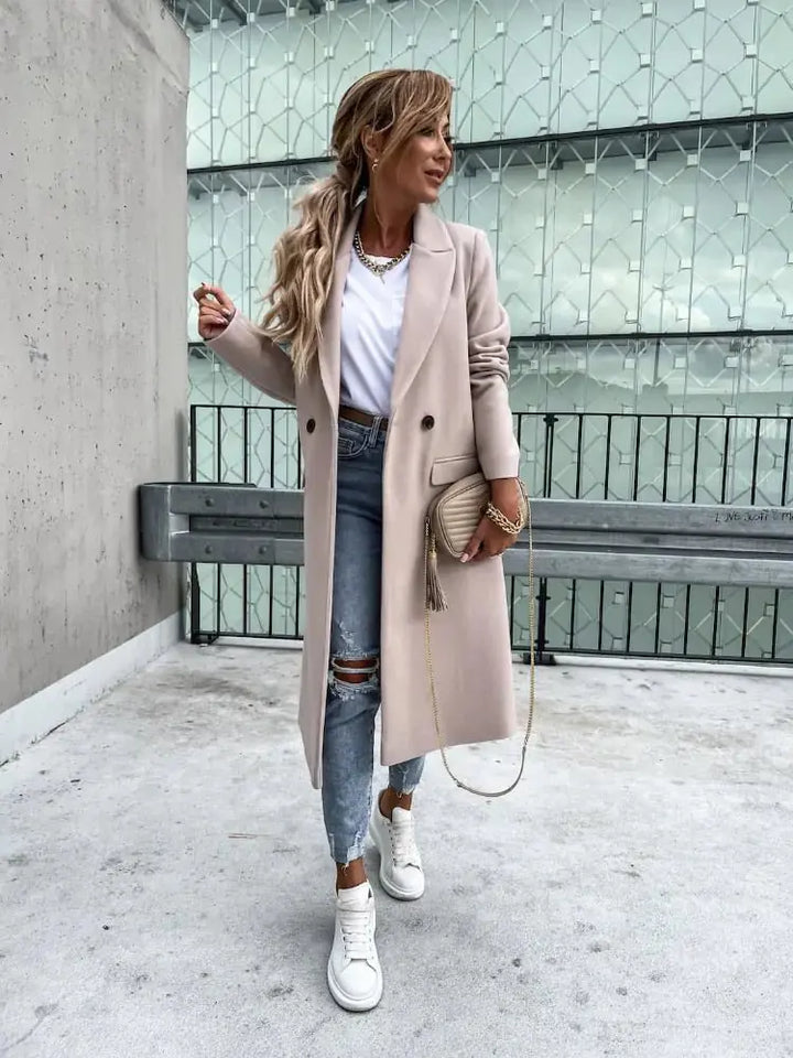 Drune | Elegante Trenchcoat für Einen Klassischen Look