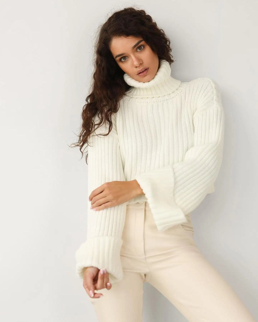 Drune | Eleganter Winter Langarmpullover für Damen