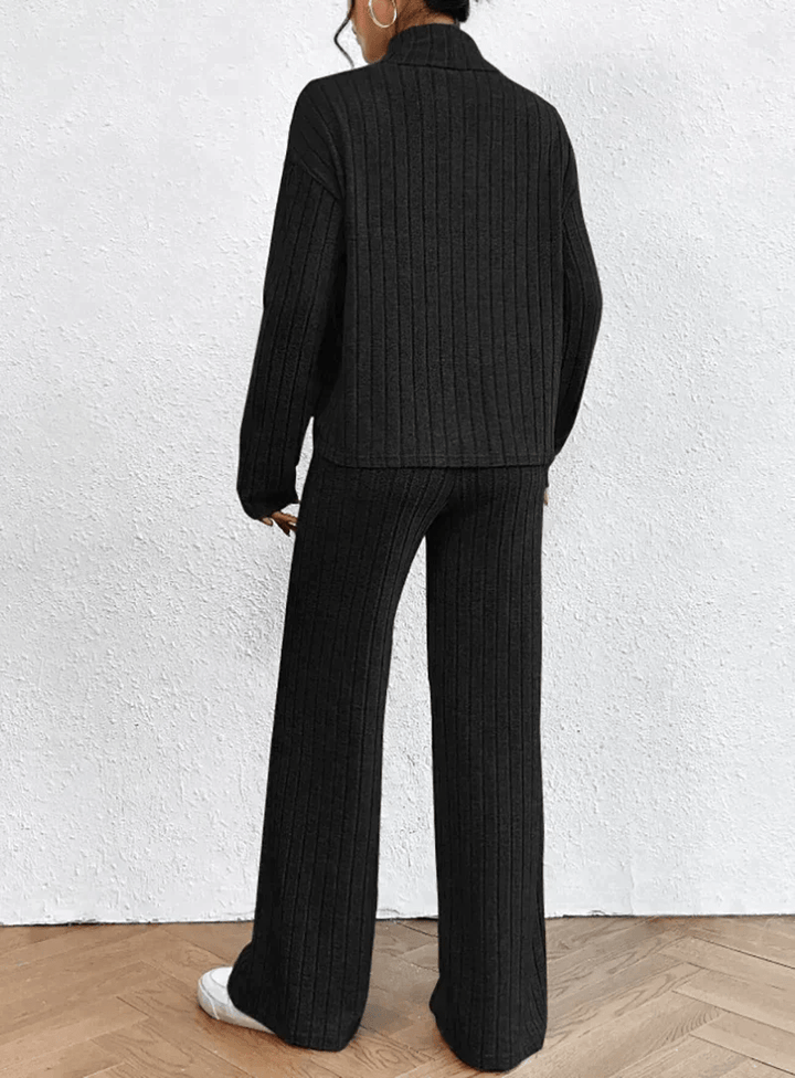 Drune | Strickhose und Rollkragenpullover