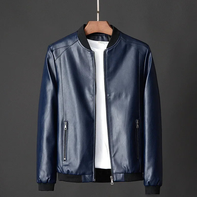 Drune | Bomberjacke aus Leder - Darel