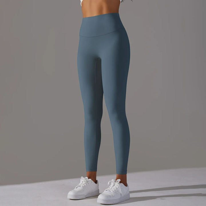 Drune | Atmungsaktive hohe Taille Yoga Leggings für Damen zum Sport, Laufen und Radfahren