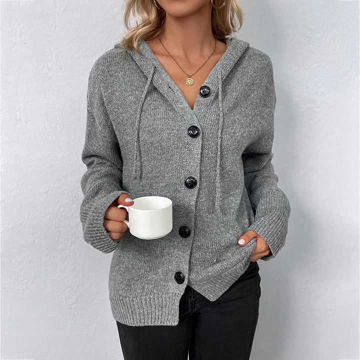 Drune | Bequemer Hooded Cardigan