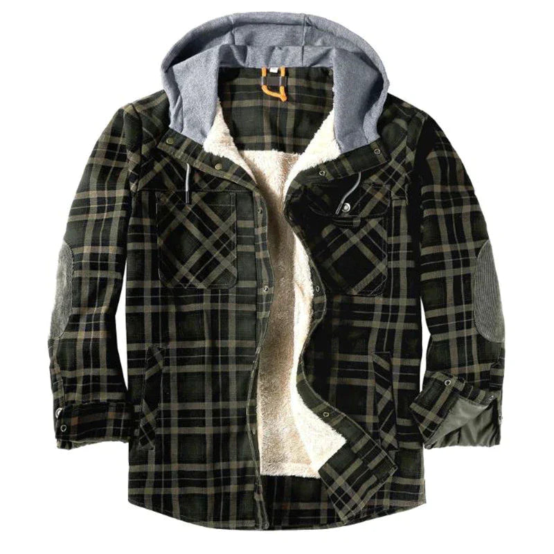 Drune | Karierte Herrenjacke