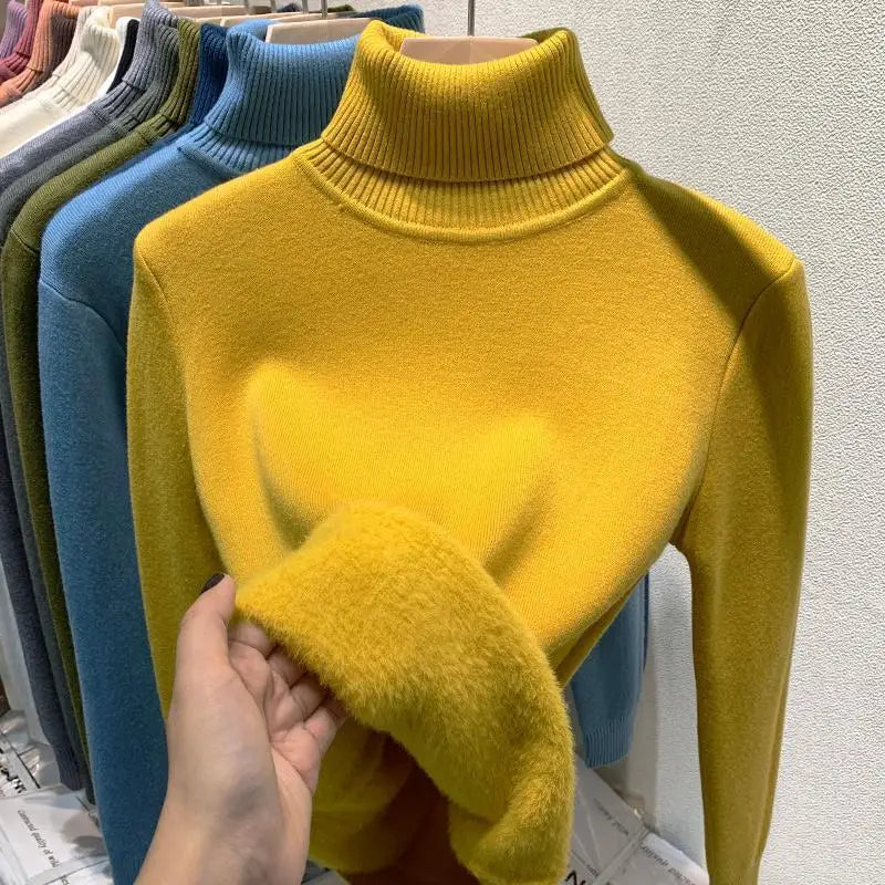 Drune | Rollkragenpullover Modisch Warm Herbst Winter Elegant