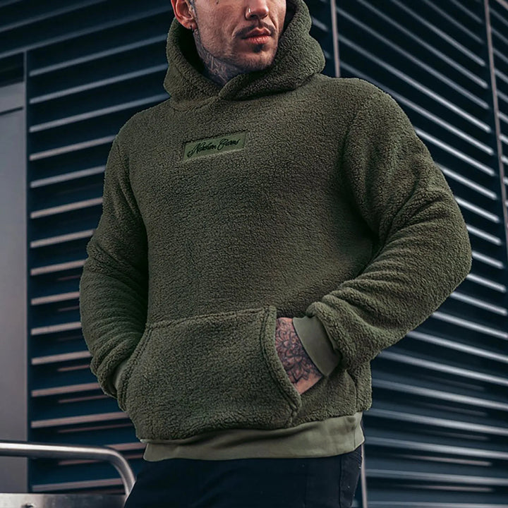 Drune | Kapuzensweatshirt mit Premium Komfort Polyester Fleece Modern und Warm