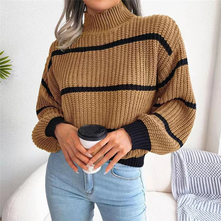 Drune | Moderner Couture Rollkragenpullover mit Feinstrick
