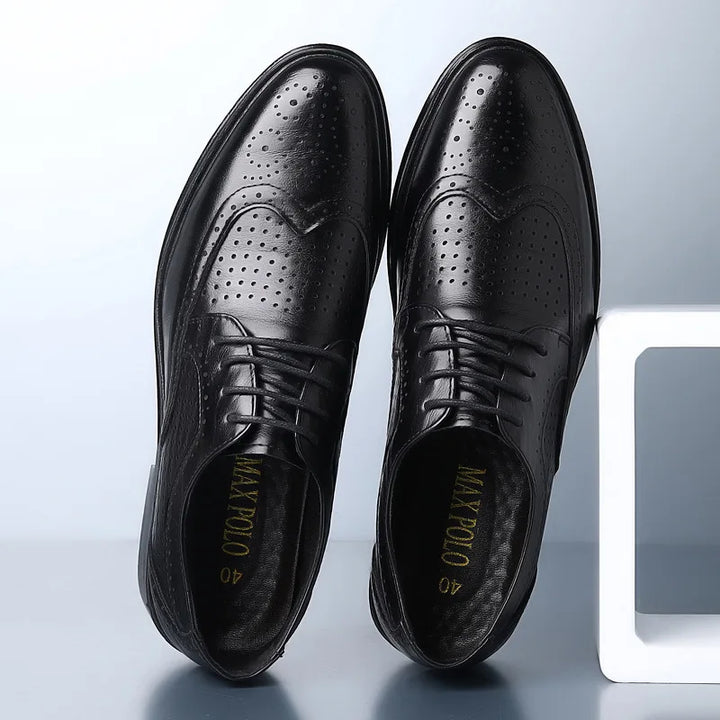 Drune | Bequeme Oxford Herren Business Anzug Schuhe