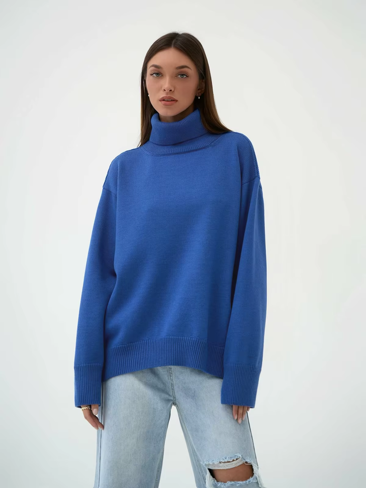 Drune | Kuscheliger Oversize-Pullover mit Rollkragen