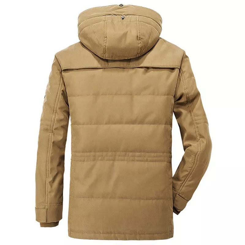 Drune | Stylische Winterjacke mit Kapuze