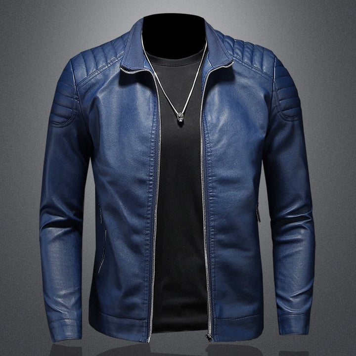 Drune | Ultimative Lederjacke für Herren | Coole und nachhaltige Motorradjacke