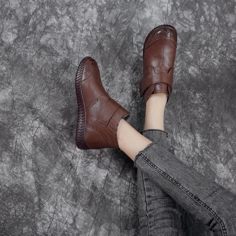 Drune | Elegante Fleece Stiefel