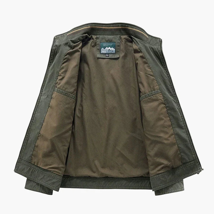 Drune | Übergangsjacke Casual Streetwear mit Stehkragen - Stilvolle Freizeitjacke für Alltag und Outdoor