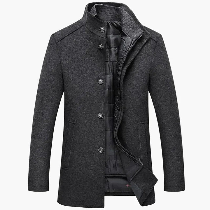 Drune | Winter Mantel Klassisch Modern Freizeit Business Jacke